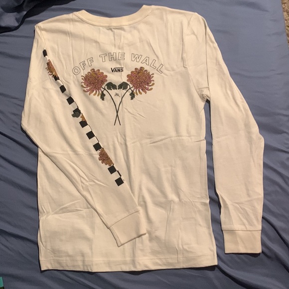 Vans Floral White Longsleeve - Picture 2 of 3